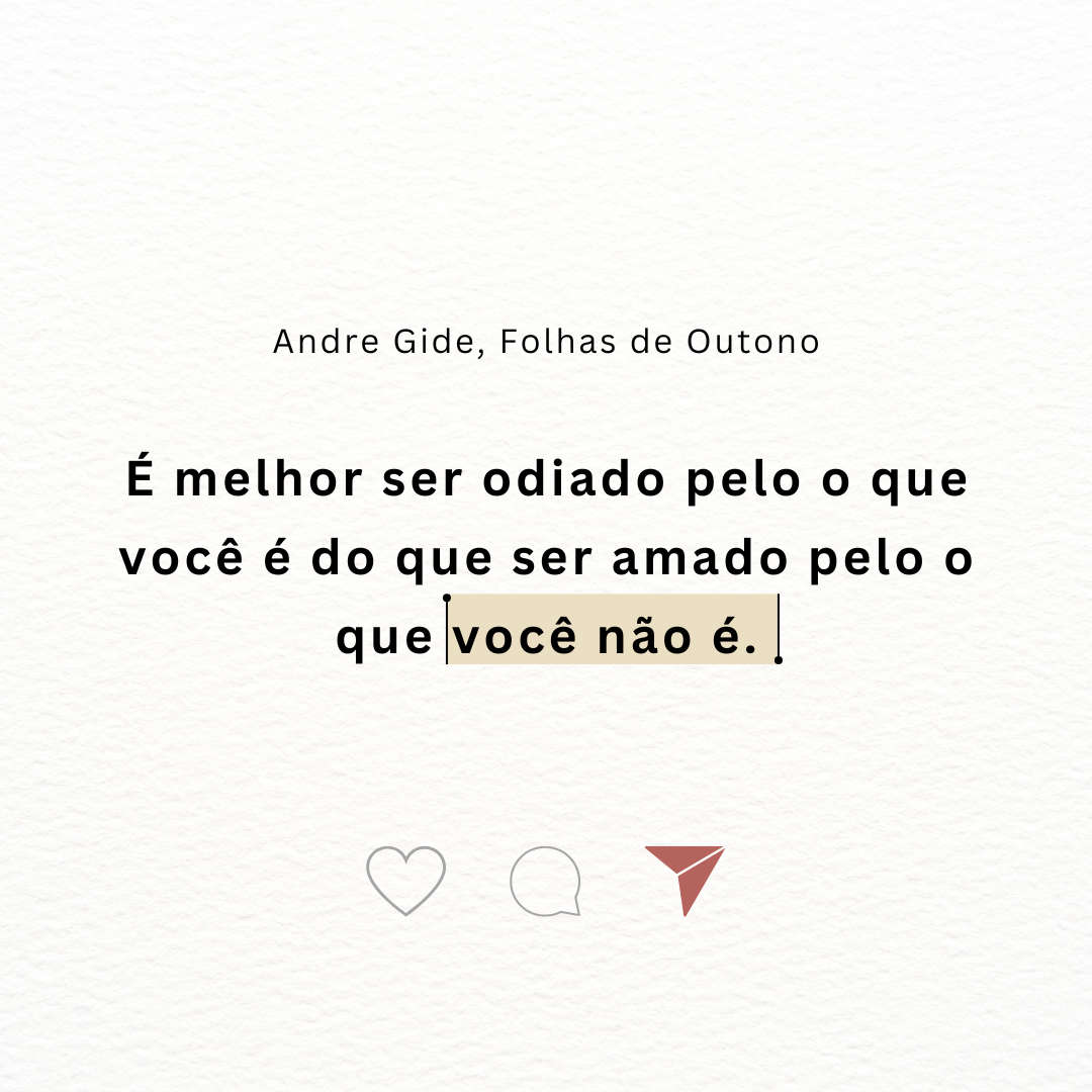 Pelo o que você é
